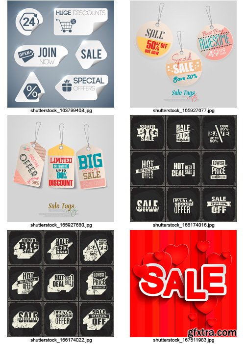 Amazing SS - Sale Tags 3, 25xEPS