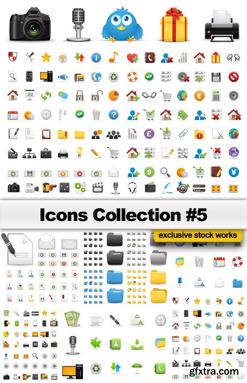 Icons Collection #5 - 25 EPS, AI