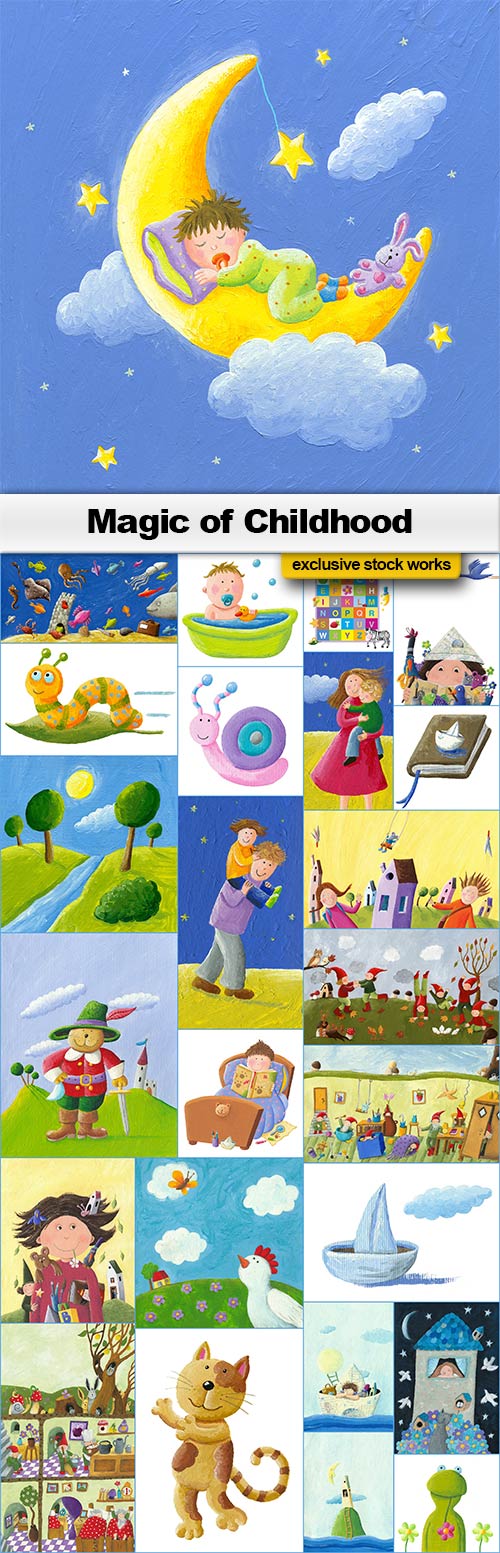 Magic of Childhood - 25x JPEGs