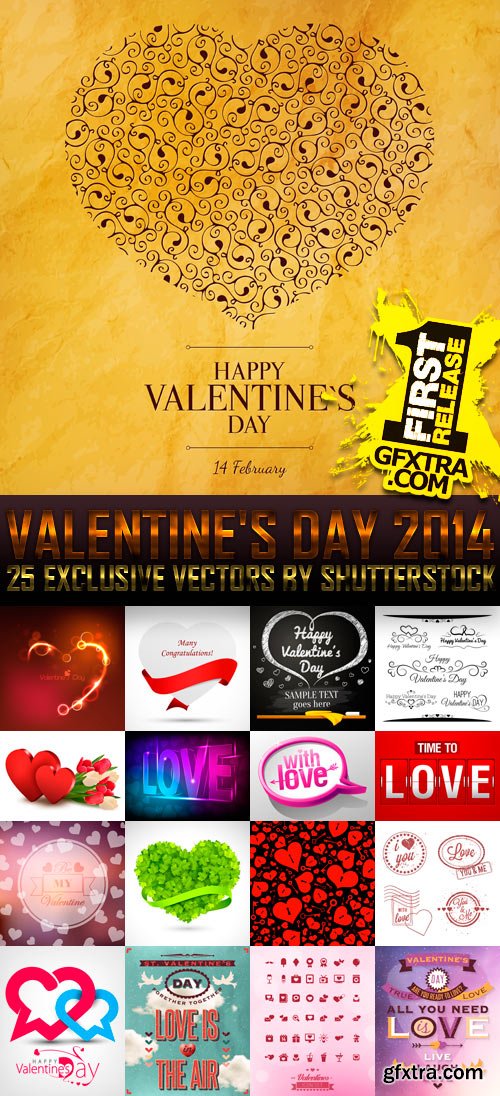 Amazing SS - Valentine's Day 2014 (vol.10), 25xEPS