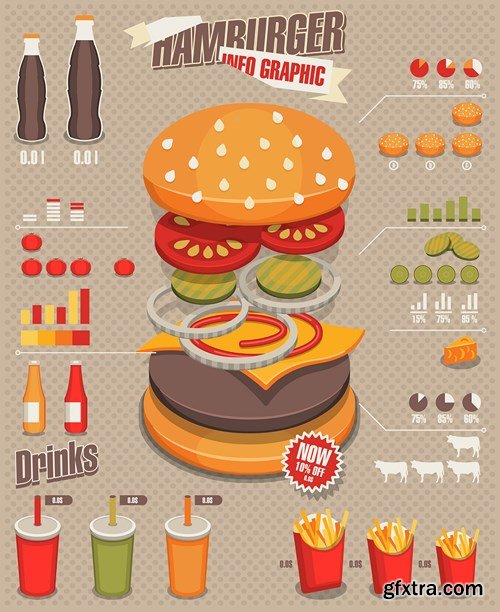 Stock Vector - Hamburger Menu