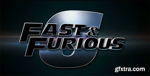 Fast and the Furious 6After Effects Project
