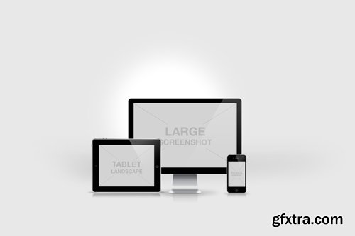 Responsive Screen Mockup Templates