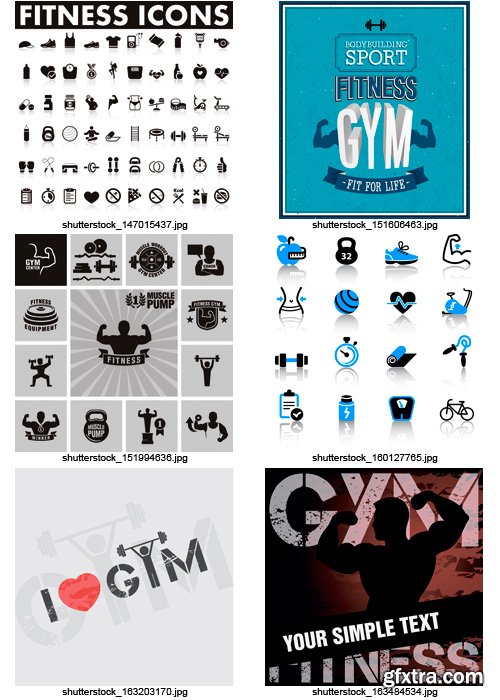 Amazing SS - Gym & Fitness, 25xEPS