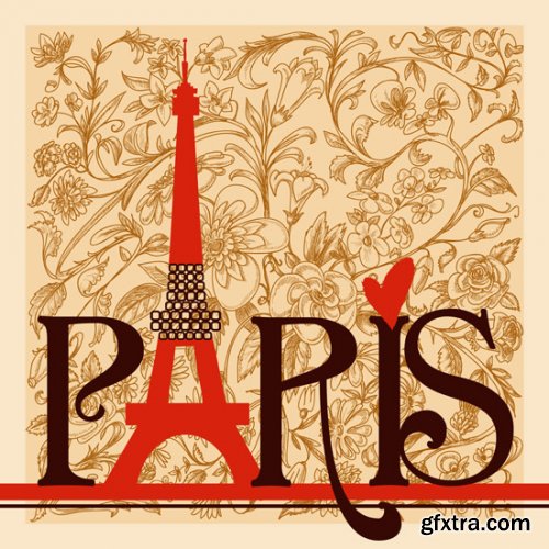 Paris Country Love 25xEPS