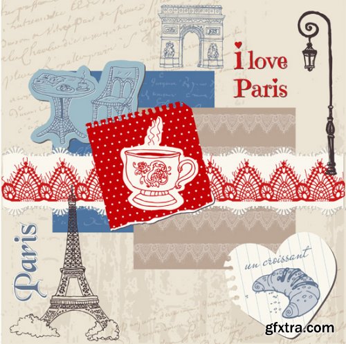 Paris Country Love 25xEPS