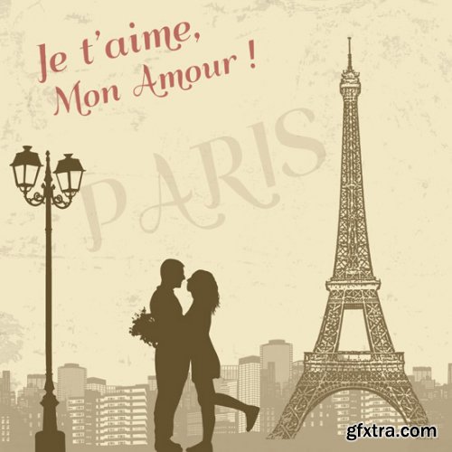 Paris Country Love 25xEPS