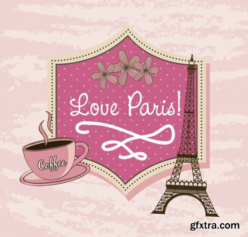 Paris Country Love 25xEPS