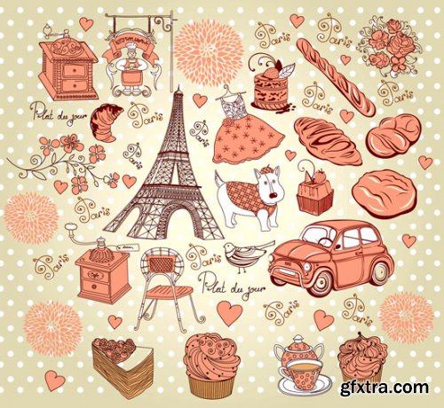 Paris Country Love 25xEPS