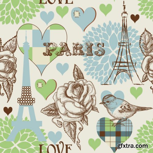 Paris Country Love 25xEPS