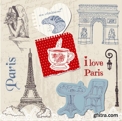 Paris Country Love 25xEPS