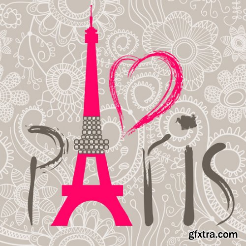 Paris Country Love 25xEPS