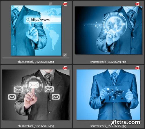 Stock Photos - Business Network, 25xJPG