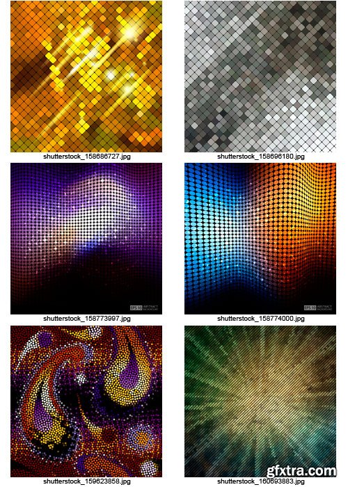 Amazing SS - Mosaic Backgrounds 5, 25xEPS