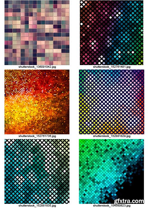 Amazing SS - Mosaic Backgrounds 5, 25xEPS