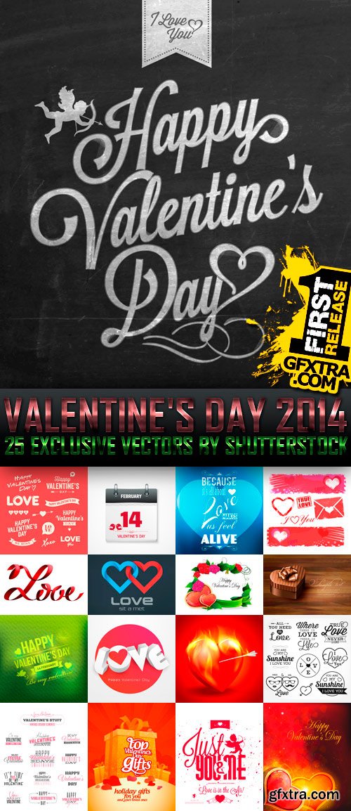 Amazing SS - Valentine's Day 2014 (vol.11), 25xEPS