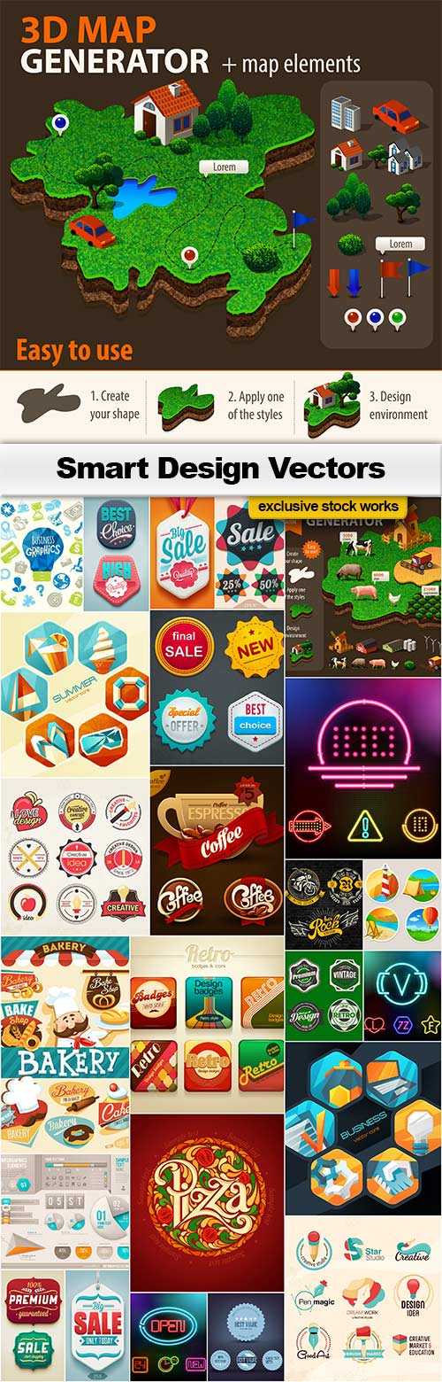 Smart Vector Designs - 25x EPS