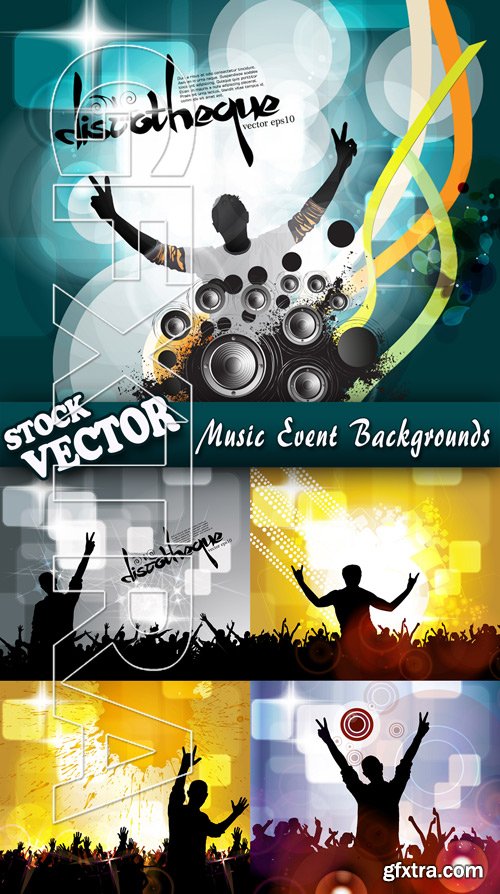 Stock Vector - Music Event Backgrounds