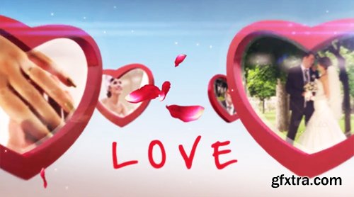 Videohive Heart Frame Gallery 5679753