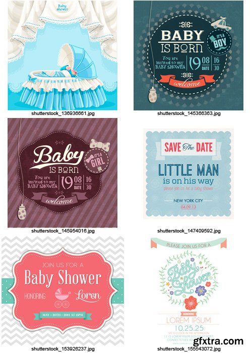 Amazing SS - Baby Shower, 25xEPS