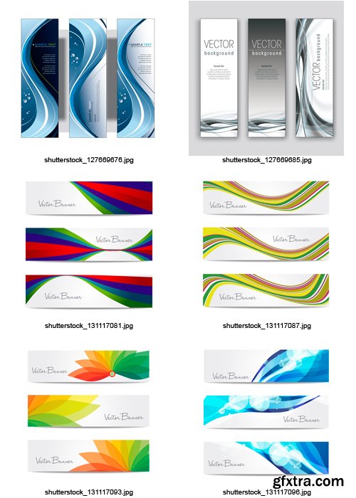 Amazing SS - Banners & Headers 4, 25xEPS