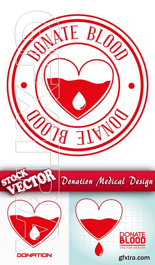 Stock Vector - Donation Medical Design