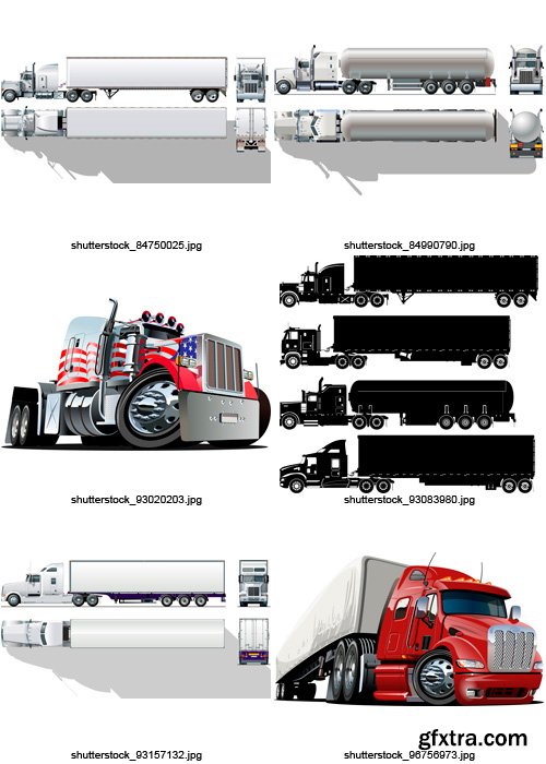 Amazing SS - Heavy Trucks, 25xEPS