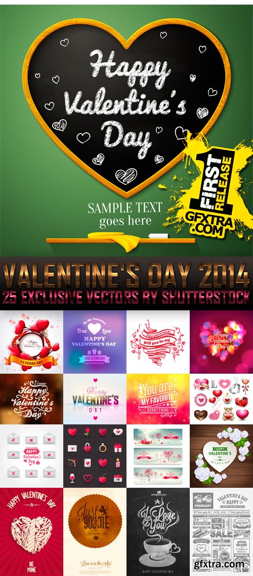 Amazing SS - Valentine's Day 2014 (vol.13), 25xEPS