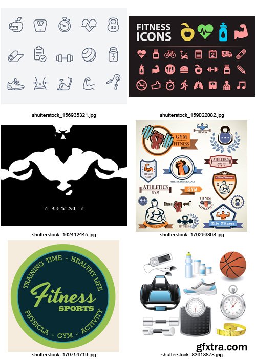 Amazing SS - Gym & Fitness 2, 25xEPS