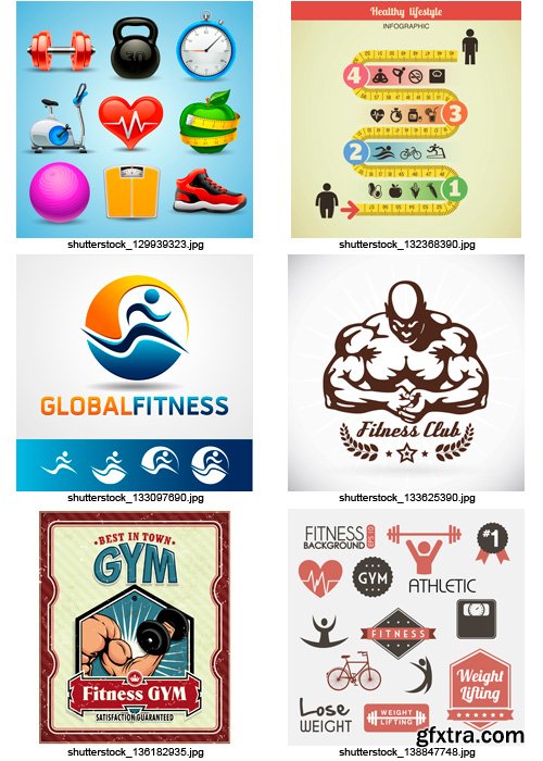 Amazing SS - Gym & Fitness 2, 25xEPS