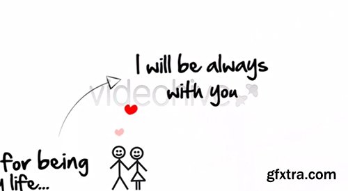 Videohive Sketch Valentines Day 3831259