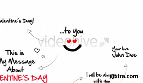 Videohive Sketch Valentines Day 3831259