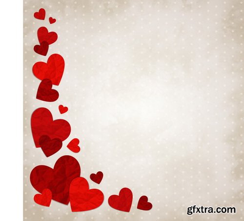 Amazing SS - Valentines day background, 25xEPS