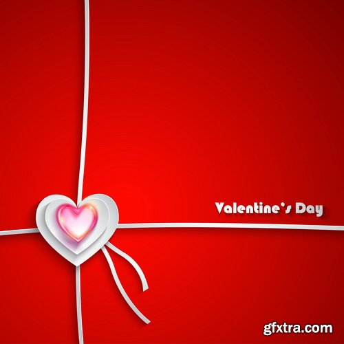 Amazing SS - Valentines day background, 25xEPS