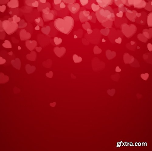 Amazing SS - Valentines day background, 25xEPS