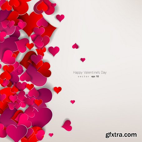 Amazing SS - Valentines day background, 25xEPS