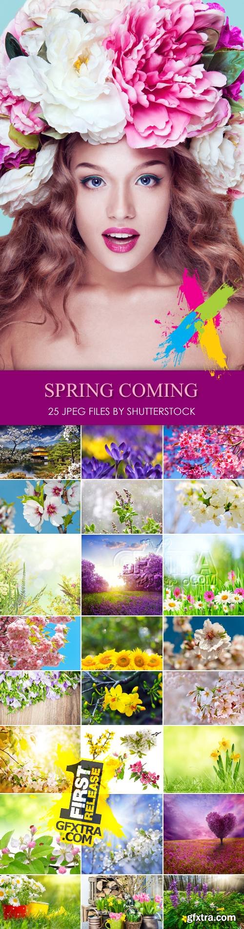 Stock Photo - Spring Coming, Spring Nature