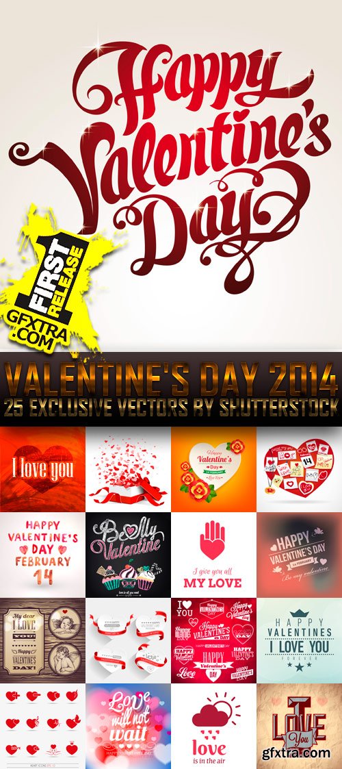 Amazing SS - Valentine's Day 2014 (vol.14), 25xEPS