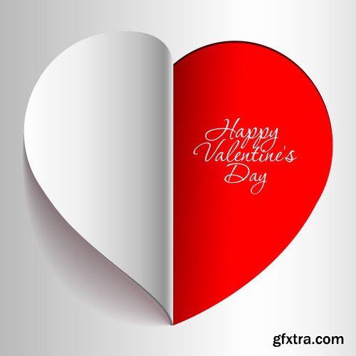 Amazing SS - Bright Valentine day background, 25xEPS