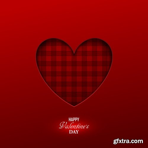 Amazing SS - Bright Valentine day background, 25xEPS