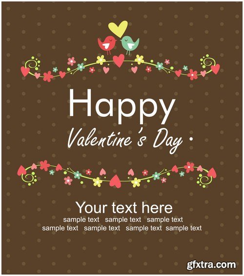 Stock Vector - Valentine's Day Labels