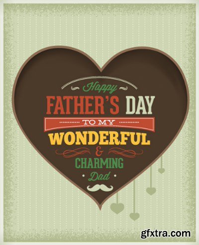 Vectorious - Fathers Day Vector Collection 1