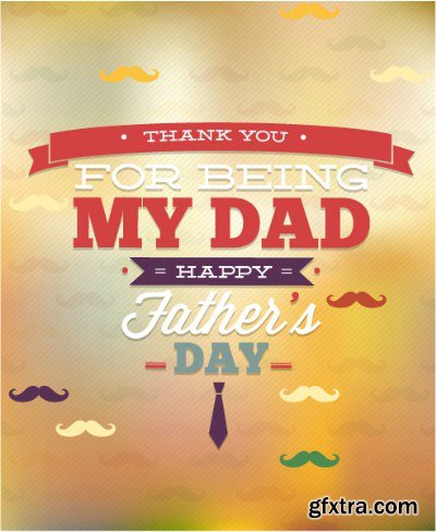 Vectorious - Fathers Day Vector Collection 1