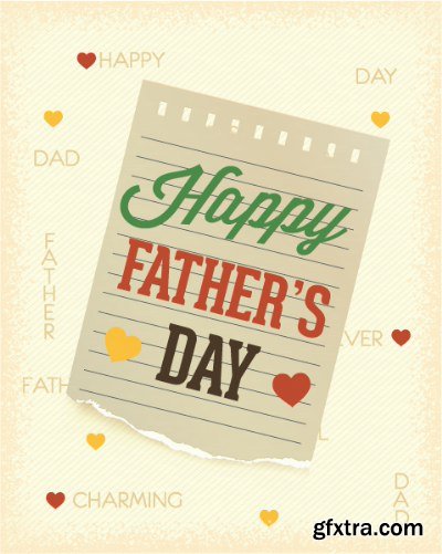 Vectorious - Fathers Day Vector Collection 1