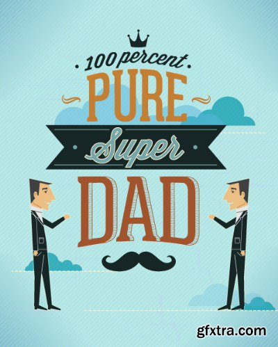 Vectorious - Fathers Day Vector Collection 1