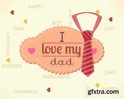 Vectorious - Fathers Day Vector Collection 1