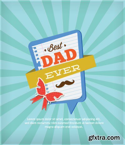 Vectorious - Fathers Day Vector Collection 1