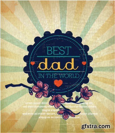 Vectorious - Fathers Day Vector Collection 1