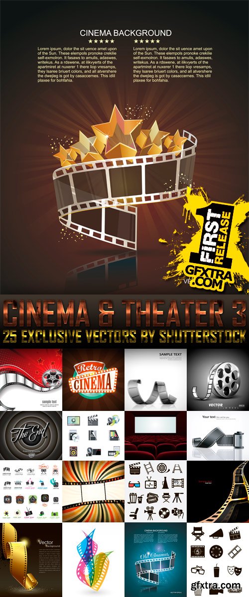 Amazing SS - Cinema & Theater (vol.3), 25xEPS