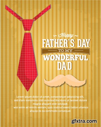 Vectorious - Fathers Day Vector Collection 2